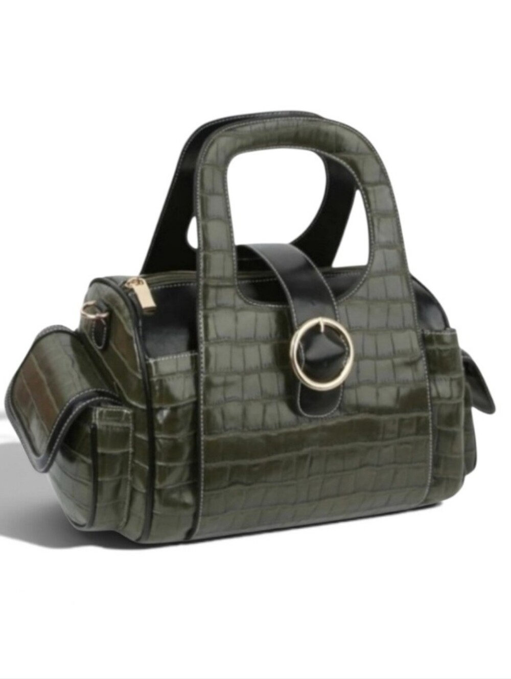 Large Boston Bag - Travel Satchel/Business Bag
